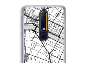Mettez une carte de ville sur votre coque Nokia 6 (2018)