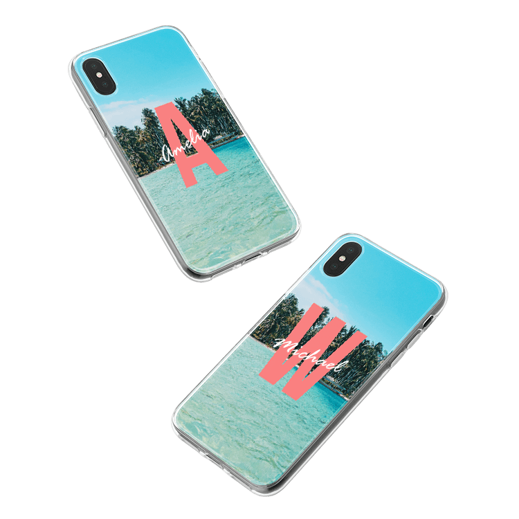 Mettez votre monogramme sur une coque Samsung Galaxy J3 (2016) smartphone